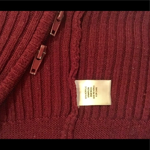 🔴 x3/$15 TAKEOUT LONG HOODED CARDIGAN,SZ M - Picture 5 of 5